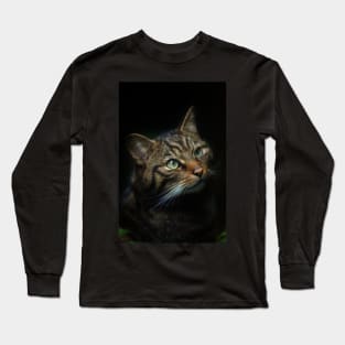 Scottish Wild Cat Long Sleeve T-Shirt